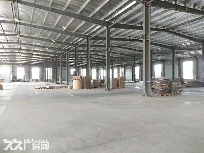 阜阳颍东区5000方全新单层钢构厂房出租(可喷漆)